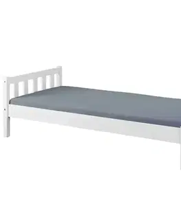 Postele pre dievčatá Posteľ 29040010 Vilmar 90x200  Biela