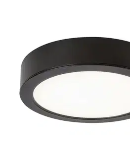 Svietidlá Rabalux 71211 - LED Stropné svietidlo SHAUN LED/15W/230V pr. 16 cm čierna 71211