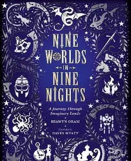 V cudzom jazyku Nine Worlds in Nine Nights - Hiawyn Oram,David Wyatt