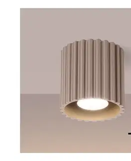 Svietidlá BRILAGI - LED bodové svietidlo SFERA 1xGU10/10W/230V priemer 10 cm taupe BR.1814