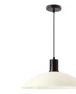 Svietidlá  Závesný luster na lanko TEDIN 1xGU10/15W/230V biela/čierna 31-45447
