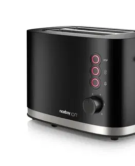Predlžovacie káble Niceboy ION Cruncher C3 - Hriankovač s dvomi otvormi a rozpekačom 870W/230V čierna cruncher-c3-onyx-black