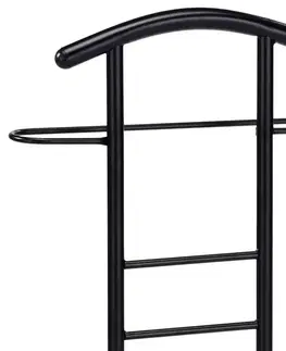 Regály a poličky Nemý sluha 81870 BK čierny lak/dub sonoma, 119 cm