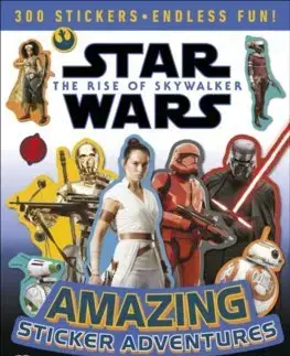 V cudzom jazyku Star Wars The Rise of Skywalker Amazing Sticker Adventures - David Fentiman