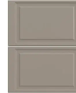 Dvierka a čelá zásuviek pre kuchynske skrinky Kuchynská predná časť D60s2+1  V6 K257 Kašmír Matná Grii