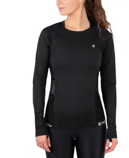Dámske tričká Dámske tričko inSPORTline T-Long čierna - XS