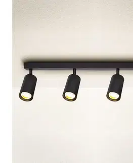 Svietidlá BRILAGI - Bodové svietidlo SELE 4xGU10/30W/230V čierna WO-A7-OEM
