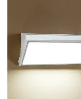 LED osvetlenie BRILAGI - LED Vonkajšie nástenné svietidlo TRIANGLE LED/20W/230V biela IP65 BRI196