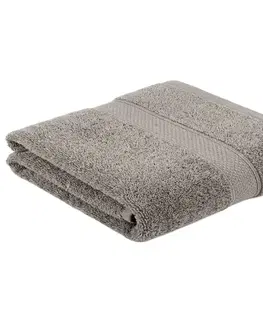 Bytový textil Uterák Drill Fancy 70x140 cm M-26 Sivá