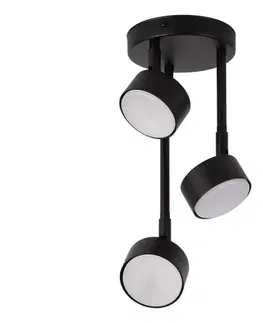 Svietidlá  Luster na tyči NEMO 3xGX53/12W/230V čierna 40885