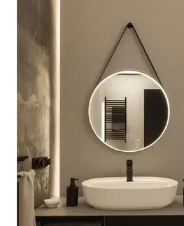 Svietidlá BRILAGI - LED kúpeľňové zrkadlo PALANZO LED/19W/230V priemer 60 cm IP44 CRI 90 stmievateľné + CCT FG-MIR-0019-60