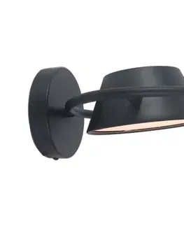 Svietidlá Rabalux 71048 - LED Nástenné svietidlo ODISS LED/6W/230V čierna 71048