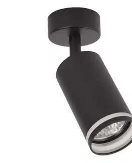 Svietidlá  Bodové svietidlo PIPE 1xGU10/10W/230V čierne ML2067