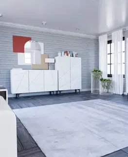 Obývacie steny FANCY obývacia zostava, biela