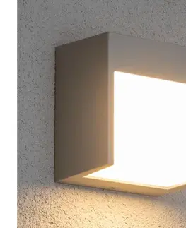 LED osvetlenie BRILAGI - LED Vonkajšie nástenné svietidlo TERNI LED/12W/230V šedá IP44 WO-HR60421-OEM-SA