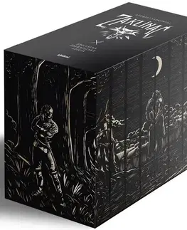 Sci-fi a fantasy Zaklínač - komplet 1.-8. diel s oriezkou BOX - Andrzej Sapkowski,Karol Chmel