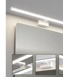 Kúpeľňové zrkadlá BRILAGI - LED kúpeľňové osvetlenie zrkadla VESTRA LED/15W/230V 80 cm IP44 biela FG-M1-C02-800-WHT