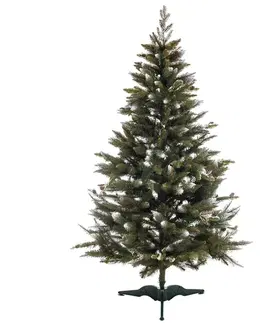 Vianočné stromčeky NABBI Christee 1 vianočný stromček 180 cm zelená / biela
