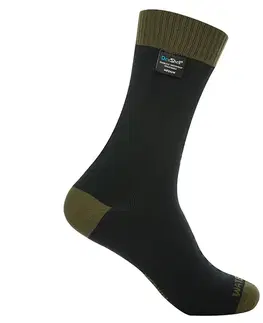 Pánske ponožky DexShell Thermlite Olive Green - M (39-42)