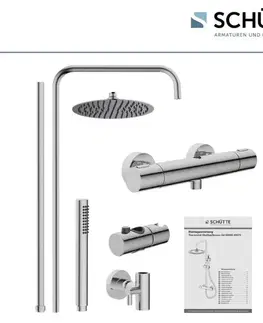 Kúpeľňové batérie Eisl Eisl - Sprchový set vrátane termostatickej batérie AQUADUCT, chróm 60044 60044