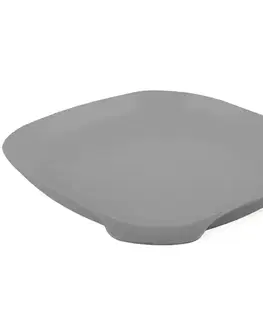 Dekorácie a bytové doplnky Tanier 24 cm sivý