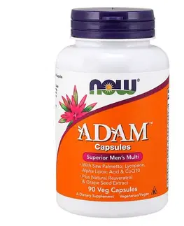 Multivitamíny Now Adam Multiple vitaminy pre mužov 90 Veg kapsúl