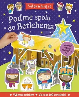 Nalepovačky, vystrihovačky, skladačky Poďme spolu do Betlehema