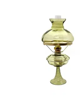 Lampy Floriánova huť Petrolejová lampa MILADA 50 cm lesná zelená 111-1708-1201-12-00-000