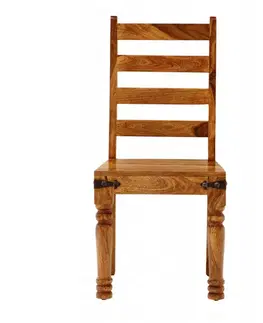 Jedálenské stoličky Stolička Jali z indického masívu palisander