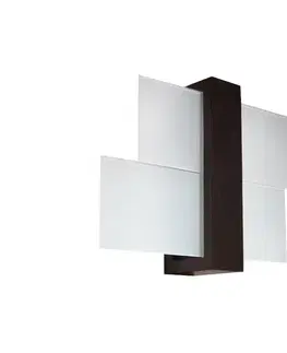 Svietidlá  SL.0075 - Nástenné svietidlo FENIKS 1 1xE27/60W/230V wenge SL.0075