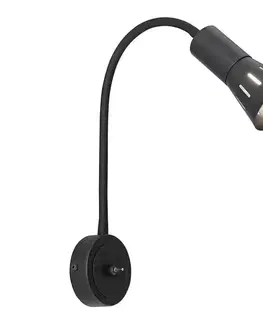 Svietidlá  Flexibilná lampička ARENA 1xE14/40W/230V čierna 91-81353