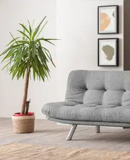Pohovky a gauče Trojmiestna rozkladacia pohovka Misa Small Sofabed - Light Grey