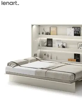 Postele Dig-net nábytok Sklápacia posteľ Lenart BED CONCEPT BC-04 kašmír | 140 x 200 cm