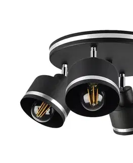 Stropná svetla Stropná bodová lampa WAMA 4xE27 Candellux