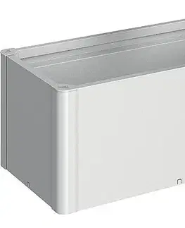 Truhlíky Biohort Hrantík BIOHORT Belvedere 103 x 54,7 x 45 cm (strieborná metalíza)