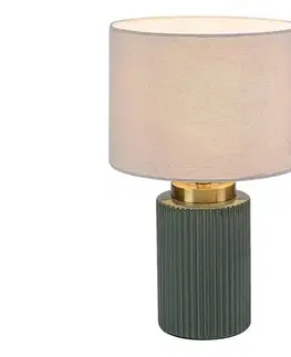 Lampy Rabalux 74046 - Stolná lampa GLOVY 1xE14/40W/230V zelená 74046