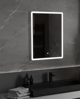 Kúpeľňové zrkadlá MEXEN - Navia zrkadlo s osvetlením 60 x 80, LED 6000K, 9803-060-080-611-00