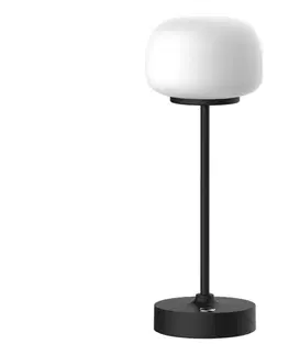 Lampy  LED Stmievateľná dotyková stolná lampa RIMINI LED/2W/5V USB 2000 mAh čierna/biela 329875