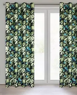 Závesy do spálne Záves LONI 140X250 na priechodkách 401006