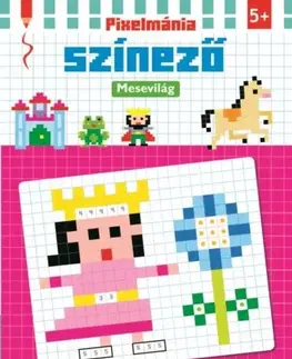 Pre deti a mládež - ostatné Pixelmánia színező - Mesevilág