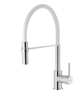 Kuchynské drezy INVENA INVENA - Drezová batéria CHAMELEON, biela BZ-29-L02-C