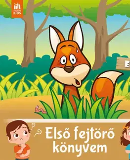 Leporelá, krabičky, puzzle knihy Erdő - Első fejtörő könyvem
