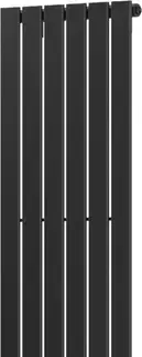 Radiátory do kúpeľne MEXEN - Boston vykurovací rebrík/radiátor 1800 x 452 mm, 888 W, čierny W213-1800-452-00-70