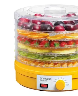Predlžovacie káble Concept SO1015 - Sušička potravín 245W/230V žltá so1015