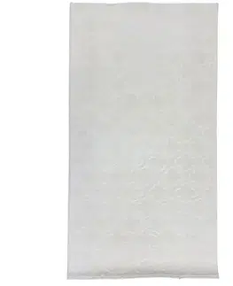 Moderné koberce Koberec Eva Embossed 0,8/1,5 Em2025-08 biely