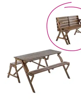 Záhrada Záhradný stôl / lavička ZAGIR Tempo Kondela