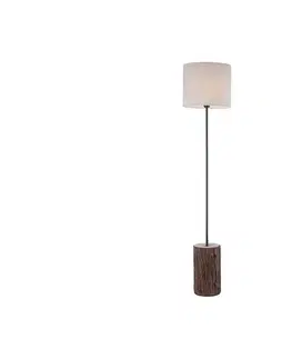 Lampy Leuchten Direkt 11234-79 - Stojacia lampa BARK 1xE27/40W/230V 11234-79