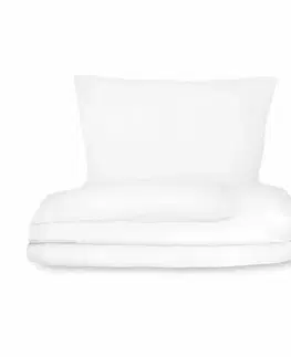 Obliečky Kvalitex Saténové obliečky Luxury Collection biela, 140 x 220 cm, 70 x 90 cm