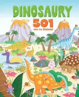 Pre deti a mládež - ostatné Dinosaury - 501 vecí na hľadanie! - Claire Mowat