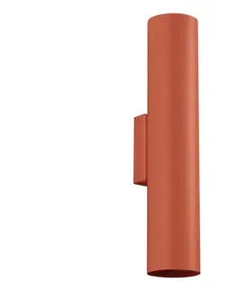 Svietidlá  SL.1493 - Nástenné svietidlo LAGOS 2xGU10/10W/230V červená SL.1493